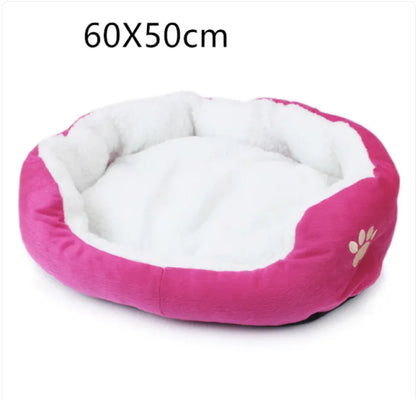 Cozy Fleece Pet Bed