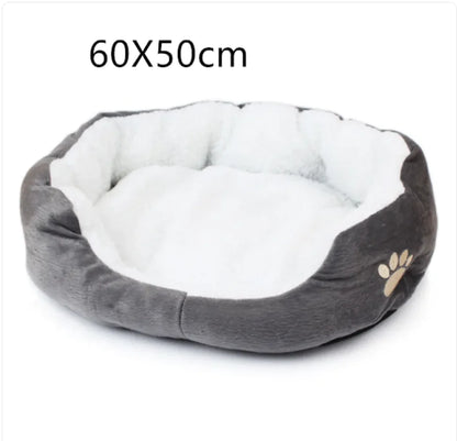 Cozy Fleece Pet Bed