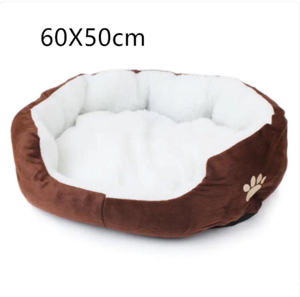 Cozy Fleece Pet Bed